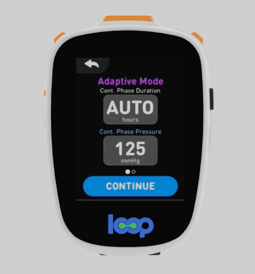 Adaptive therapy transition diagram