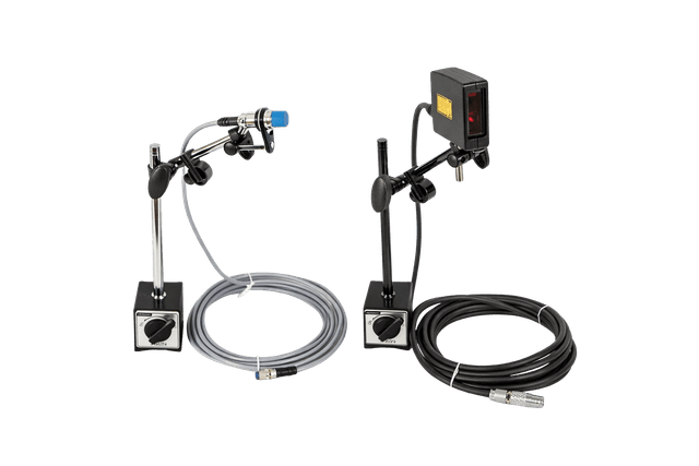 Kombine ölçümler için indüktif sensör ile birlikte lazer distometre